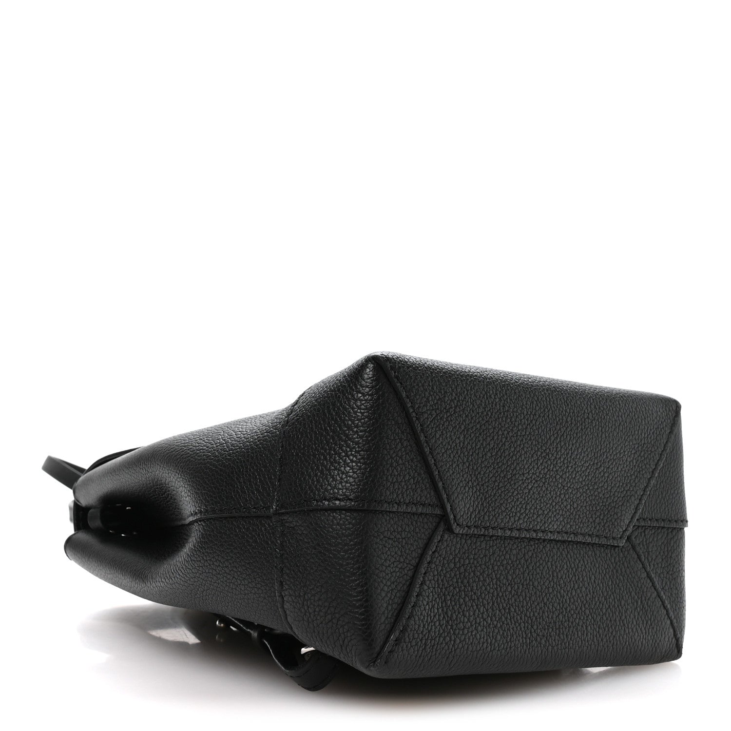 Louis Vuitton Calfskin Lockme Mini Backpack Black