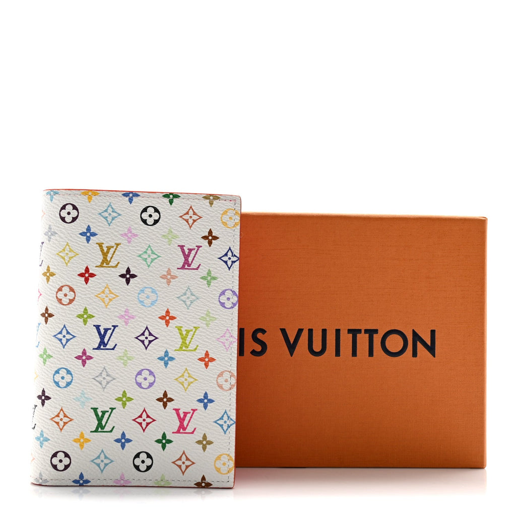 Louis Vuitton LV X TM Monogram Multicolor Passport Cover White