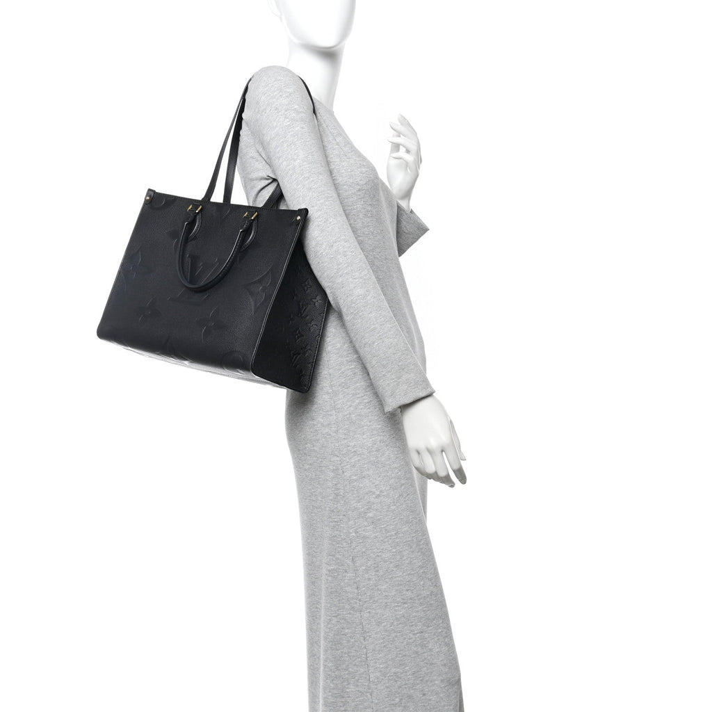 Louis Vuitton Empreinte Monogram Giant Onthego MM Black