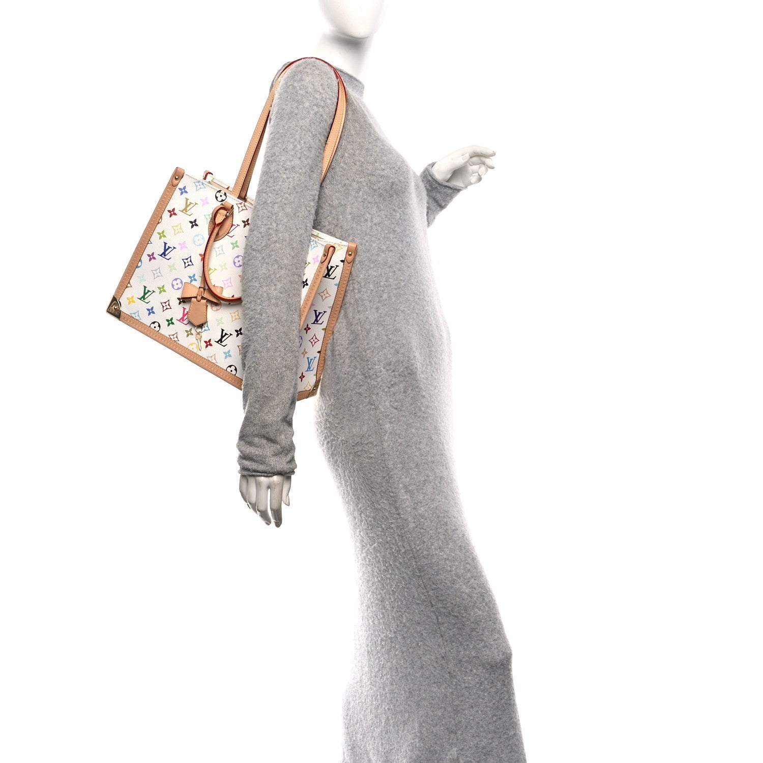 Louis Vuitton LV X TM Monogram Multicolor Onthego MM White