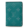 Louis Vuitton Monogram Taiga Pocket Organizer Vert
