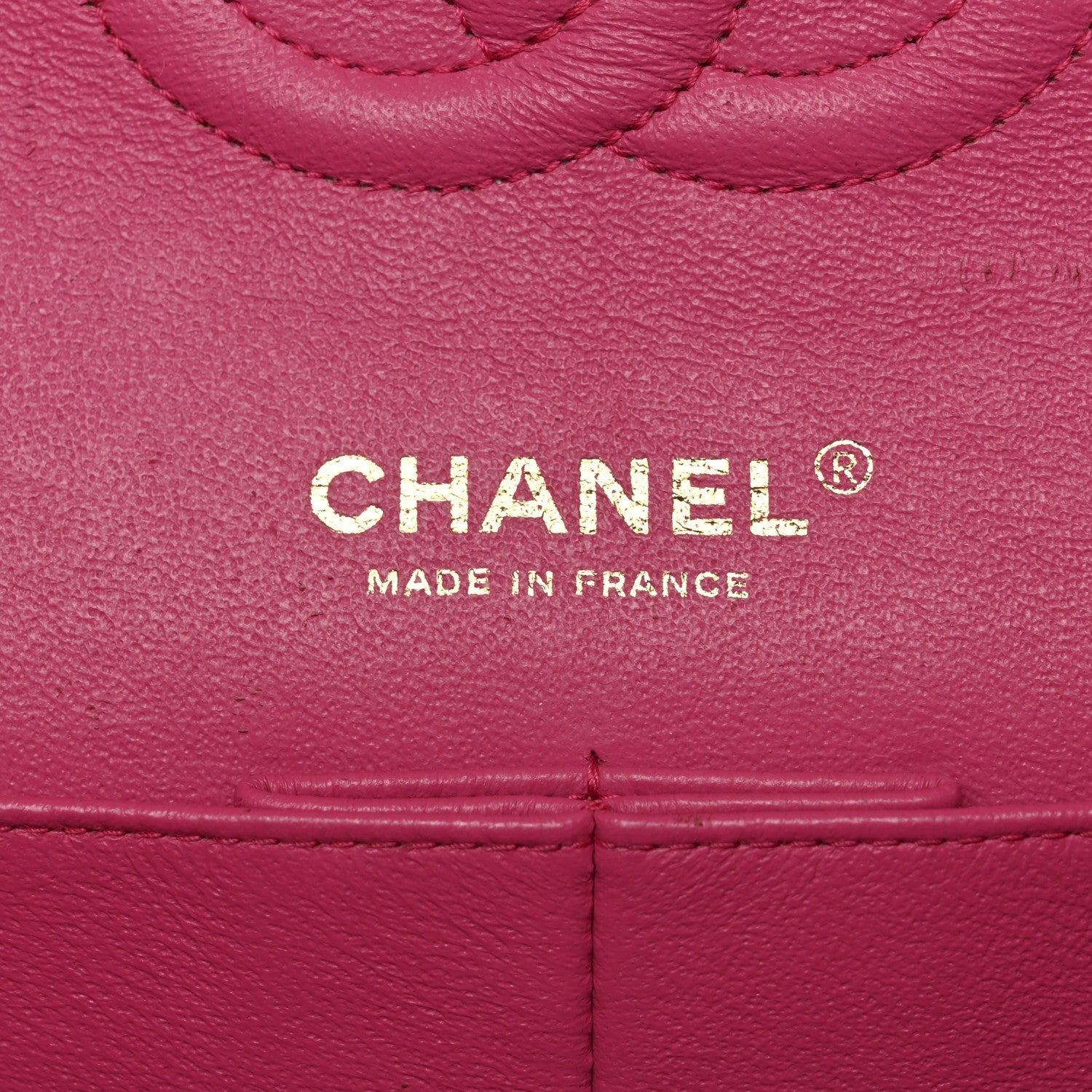 Chanel Lambskin Quilted Medium Double Flap Pink