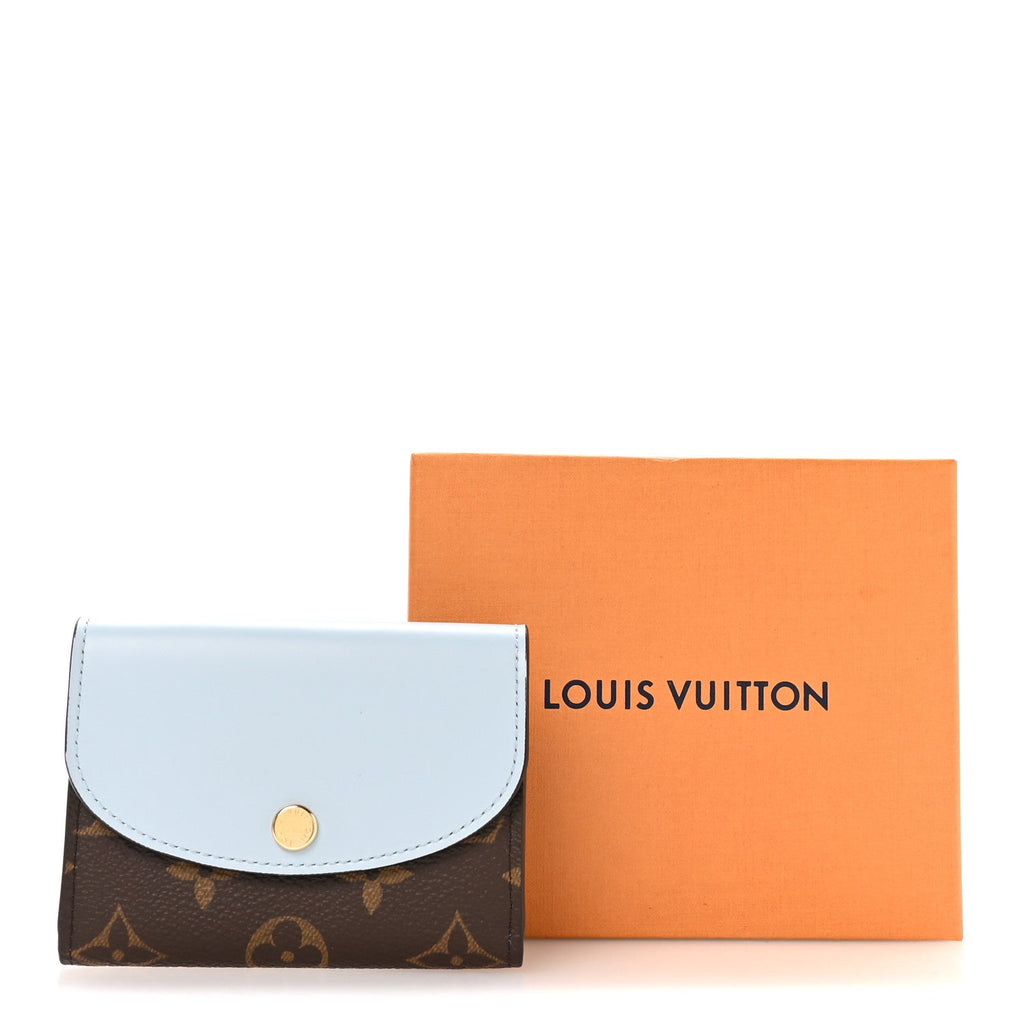 Louis Vuitton Monogram Rosalie Coin Purse Blue