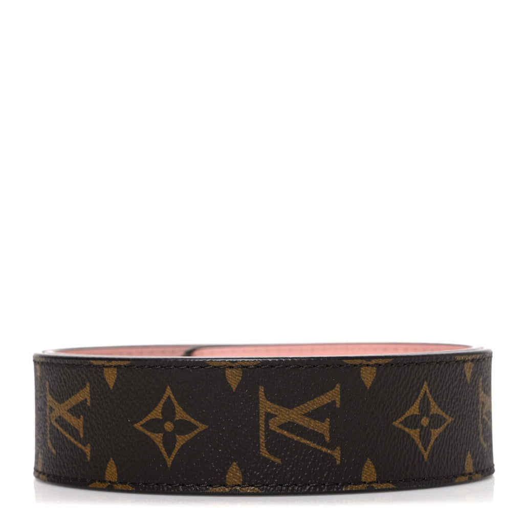 Louis Vuitton Monogram Bandouliere Shoulder Strap Rose Poudre