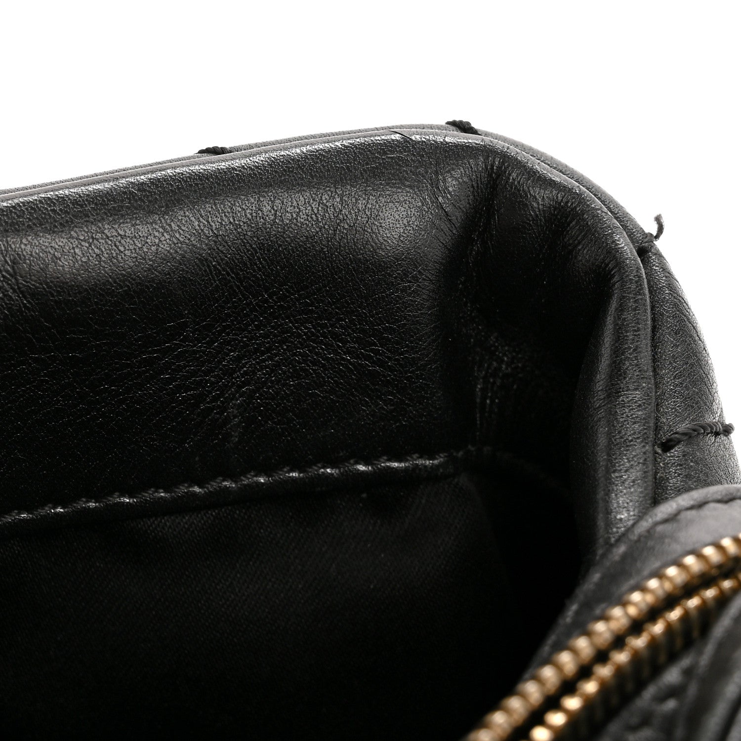 Chanel Calfskin Chevron Quilted Surpique Tote Black