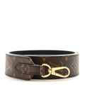 Louis Vuitton Monogram Bandouliere Shoulder Strap Black