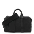 Louis Vuitton Monogram Taurillon Keepall Bandouliere 25 Black