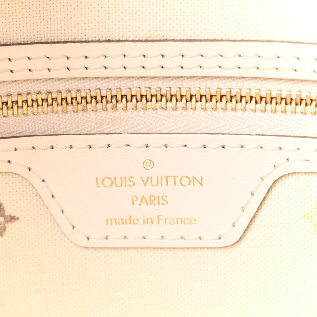 Louis Vuitton Monogram Giant Spring In The City Neverfull MM Sunset Kaki