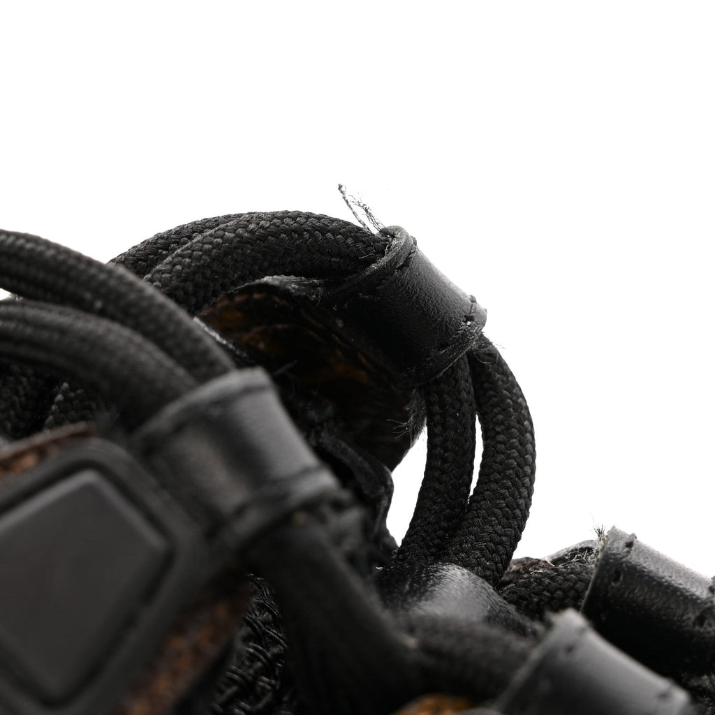 Louis Vuitton Calfskin Patent Monogram LV Archlight Sneakers 38.5 Black