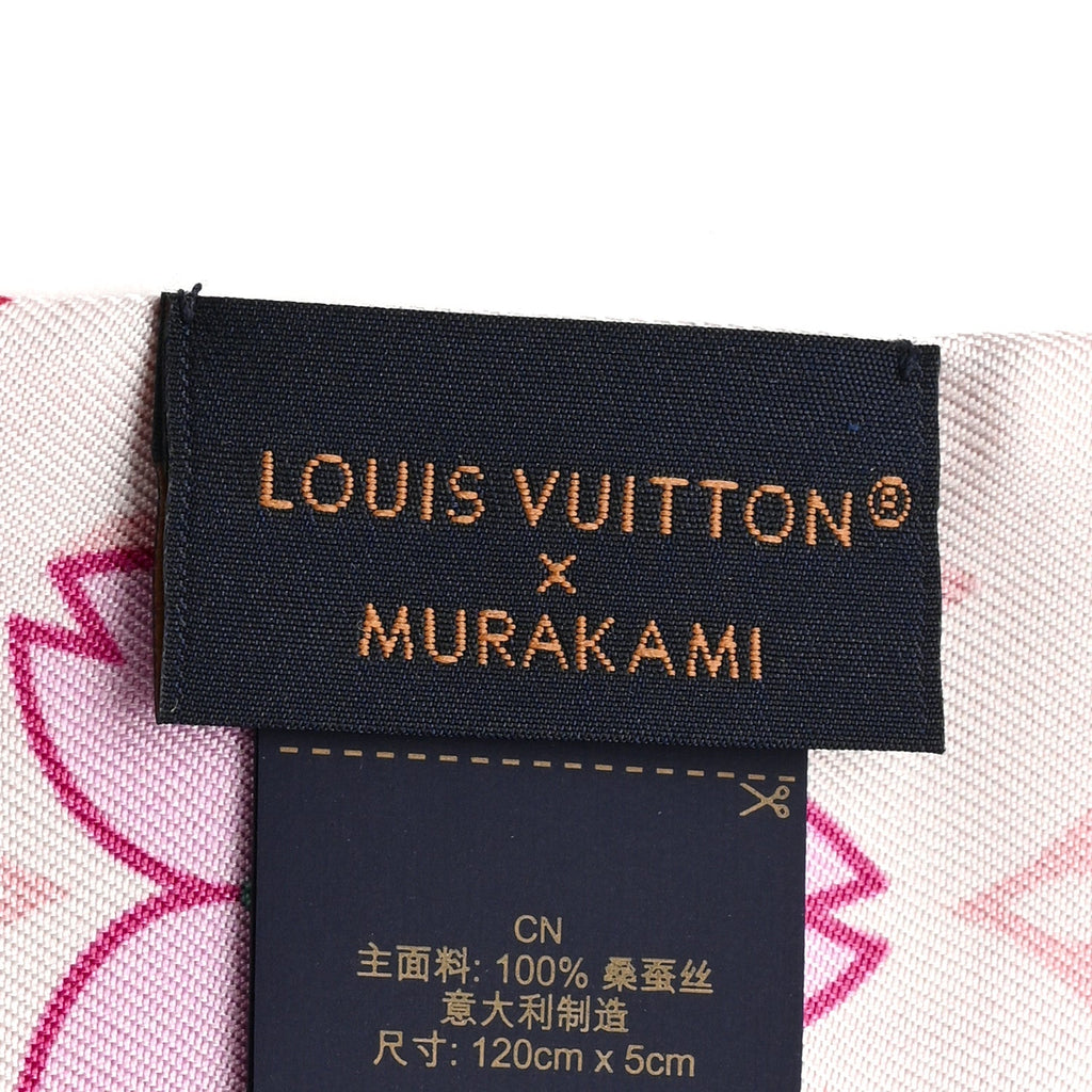 Louis Vuitton LV X TM Silk Monogram Cherry Blossom BB Bandeau Pink
