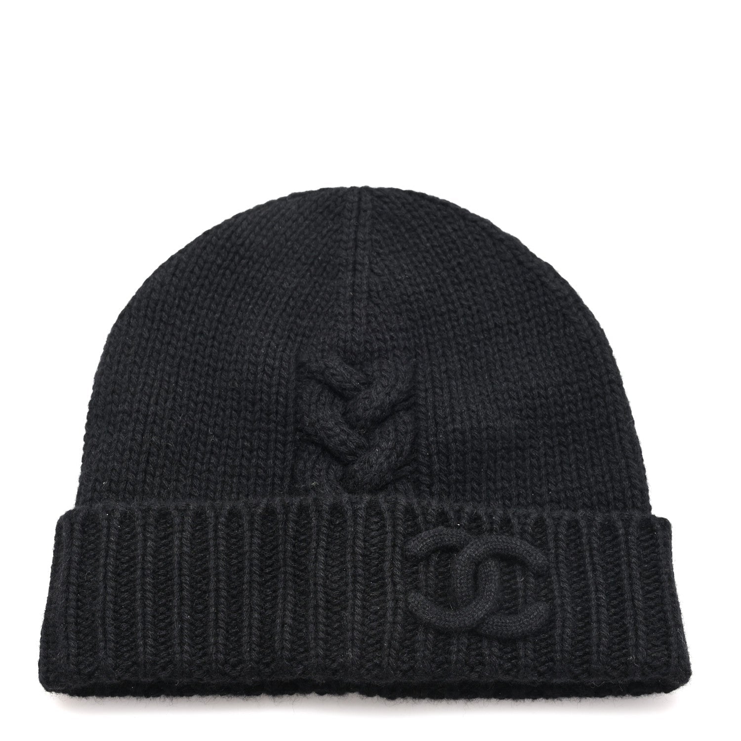 Cashmere CC Beanie Hat Black
