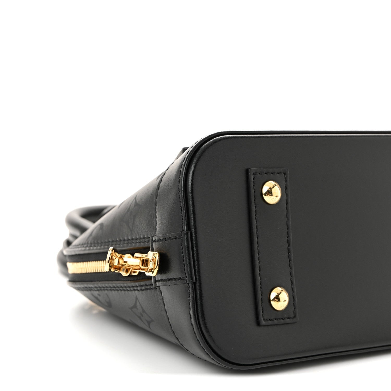 Louis Vuitton Monogram Ink Alma BB Black
