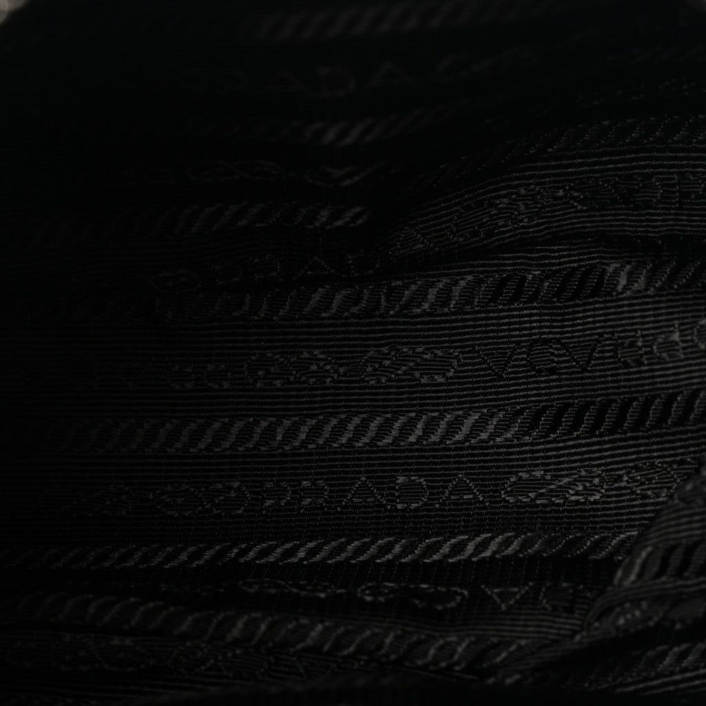 Prada Re-Nylon Saffiano Re-Edition 2005 Shoulder Bag Black