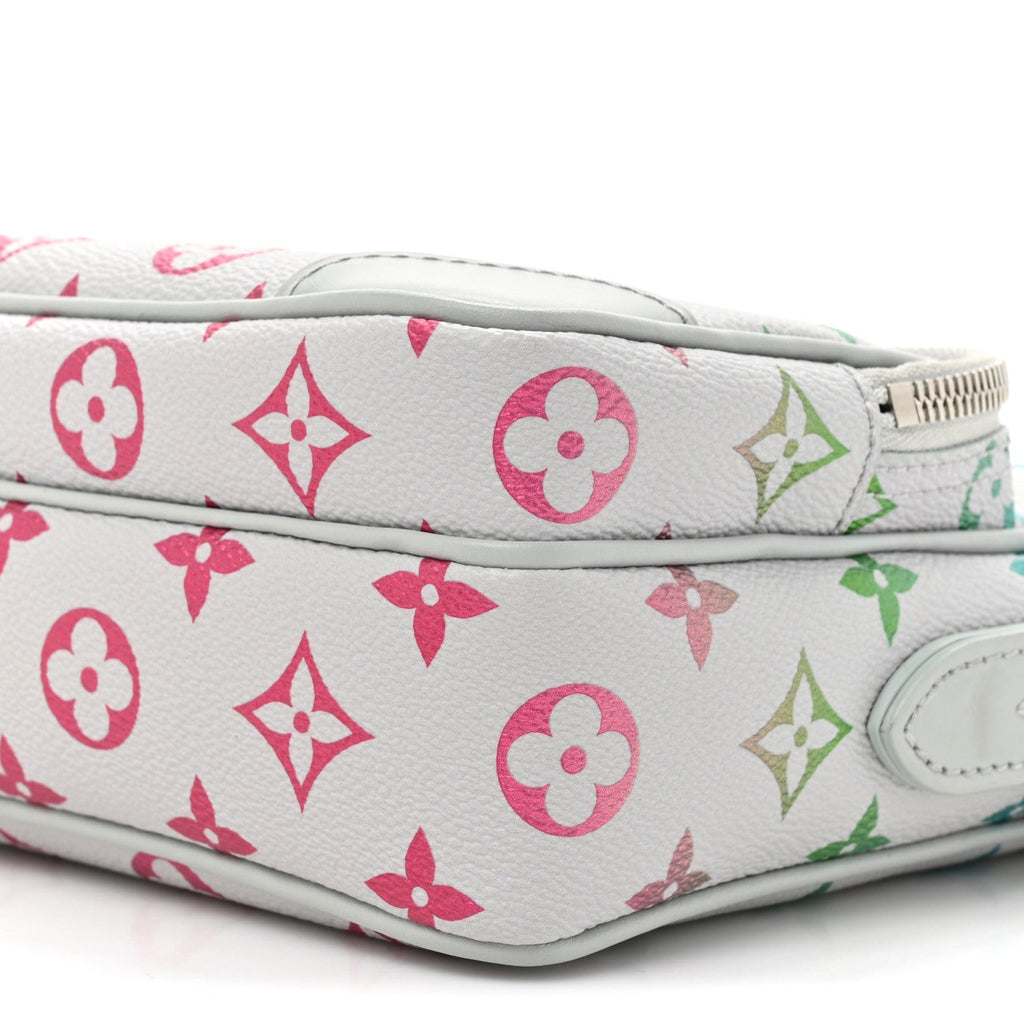Louis Vuitton Monogram Iridescent Nil Gradient Grey