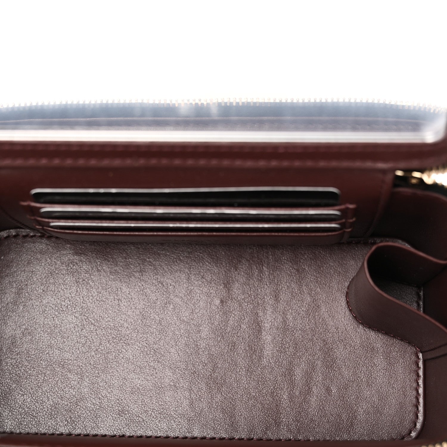 Chanel Caviar Quilted Small Vanity Case With Chain Black