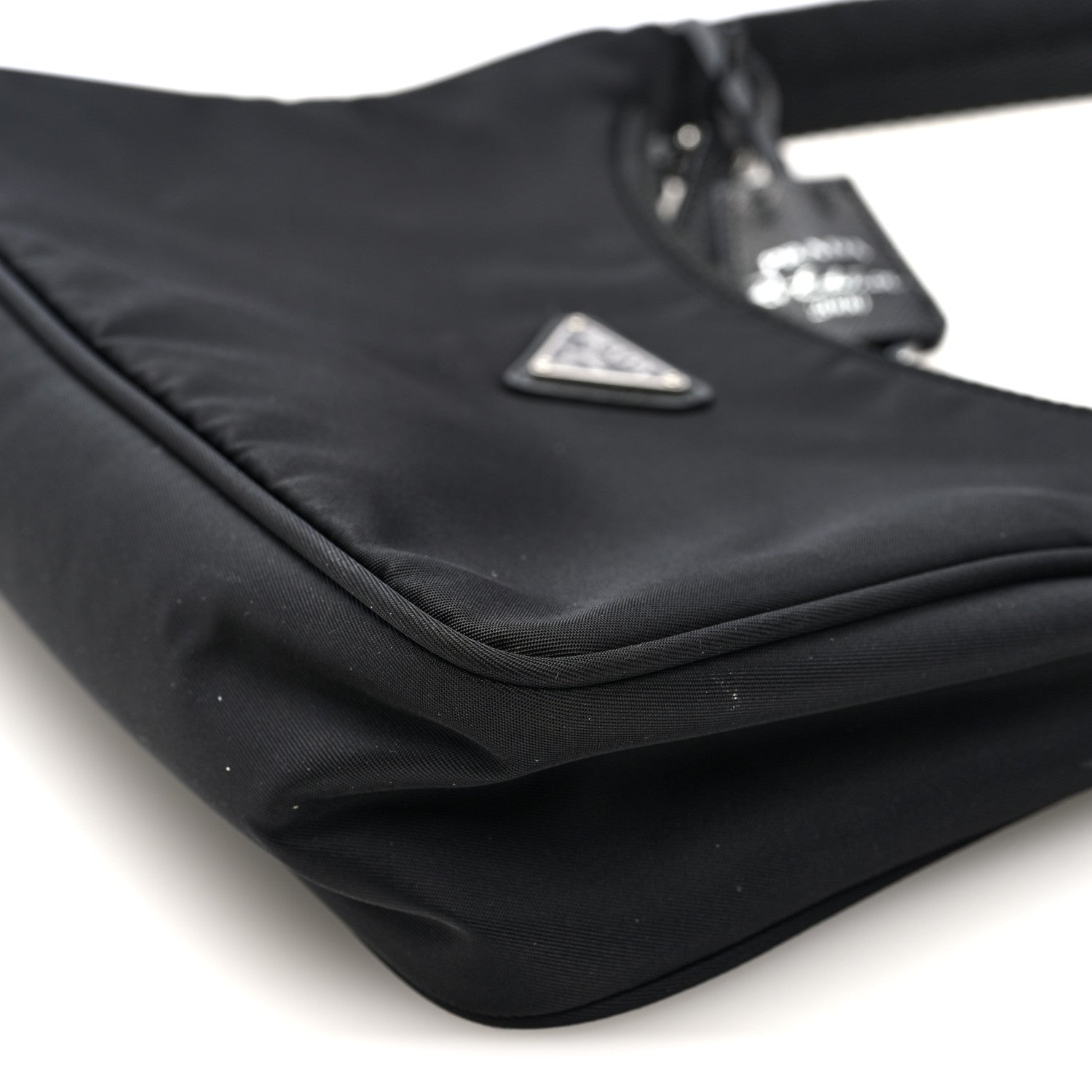 Prada Tessuto Nylon Mini Re-Edition 2000 Bag Black
