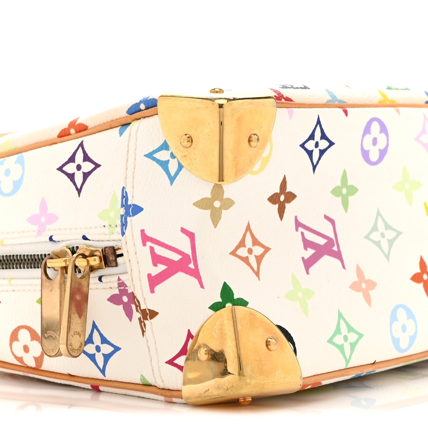 Louis Vuitton Monogram Multicolor Trouville White