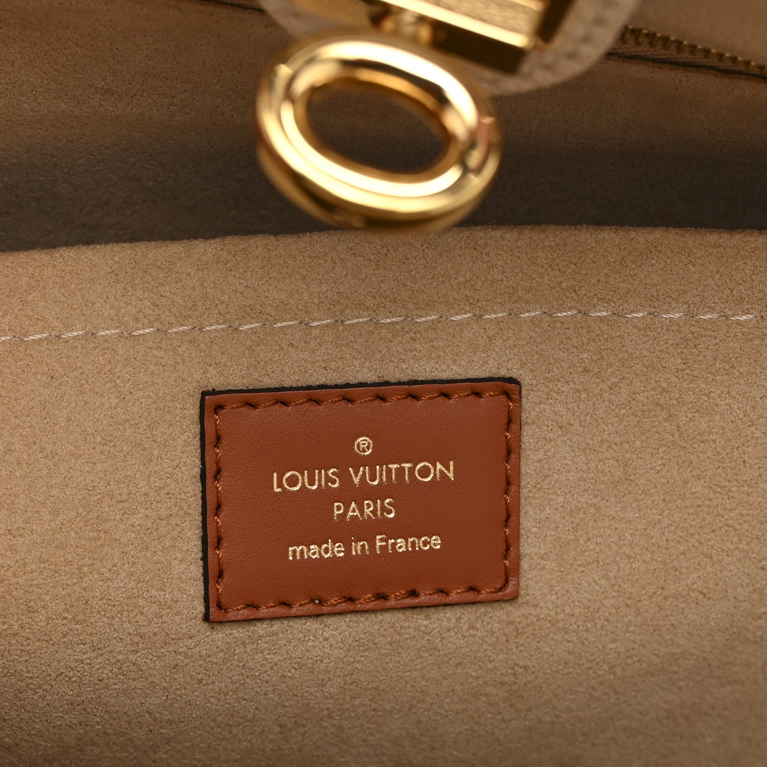 Louis Vuitton Calfskin Monogram Tufting On My Side Galet