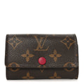 Louis Vuitton Monogram 6 Key Multicles Holder Fuchsia