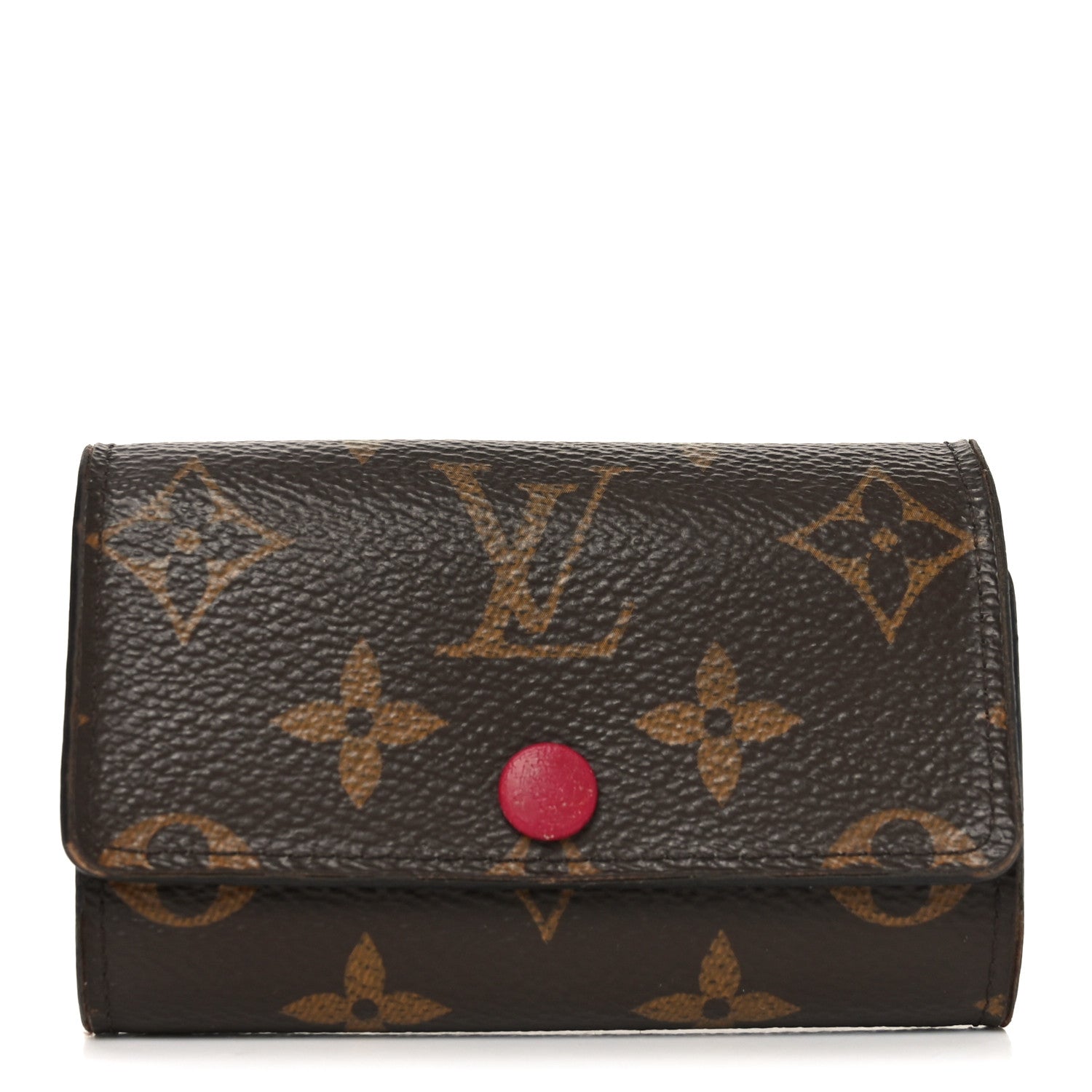 Louis Vuitton Monogram 6 Key Multicles Holder Fuchsia