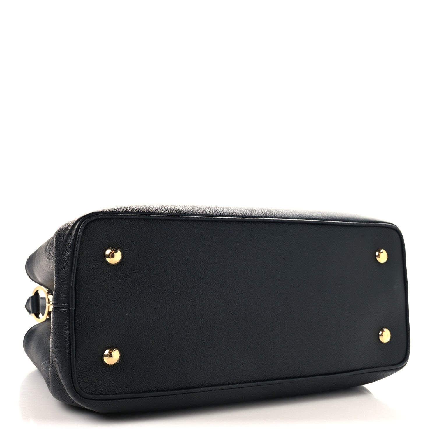 Louis Vuitton Taurillon Capucines GM Souple Black