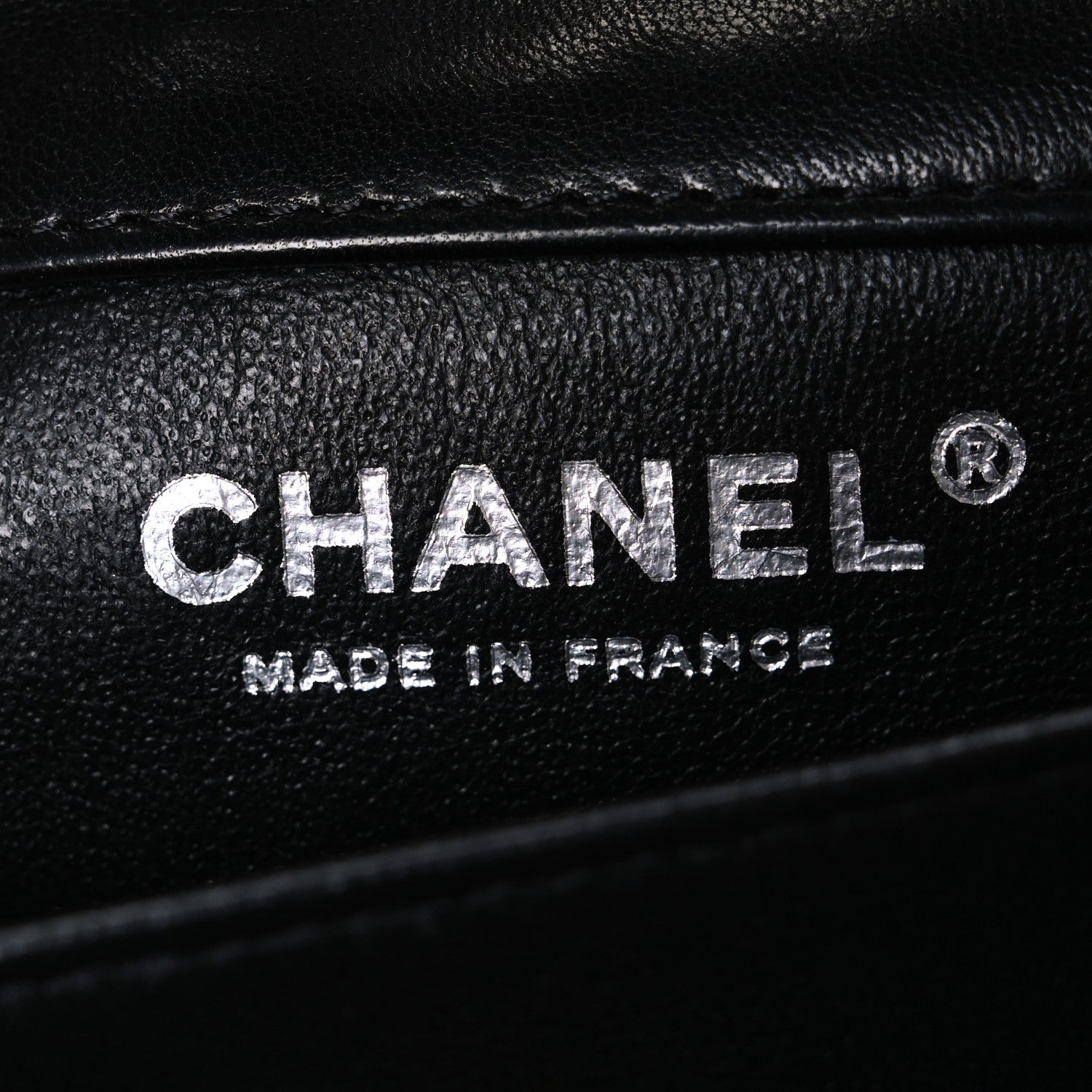 Chanel Lambskin Quilted Extra Mini Rectangular Flap Black