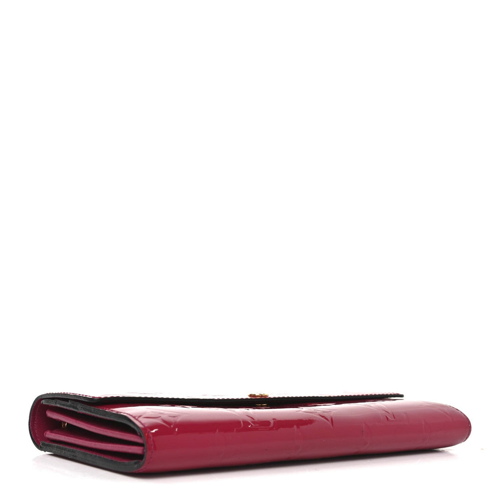 Louis Vuitton Vernis Sarah Wallet Rose Indien