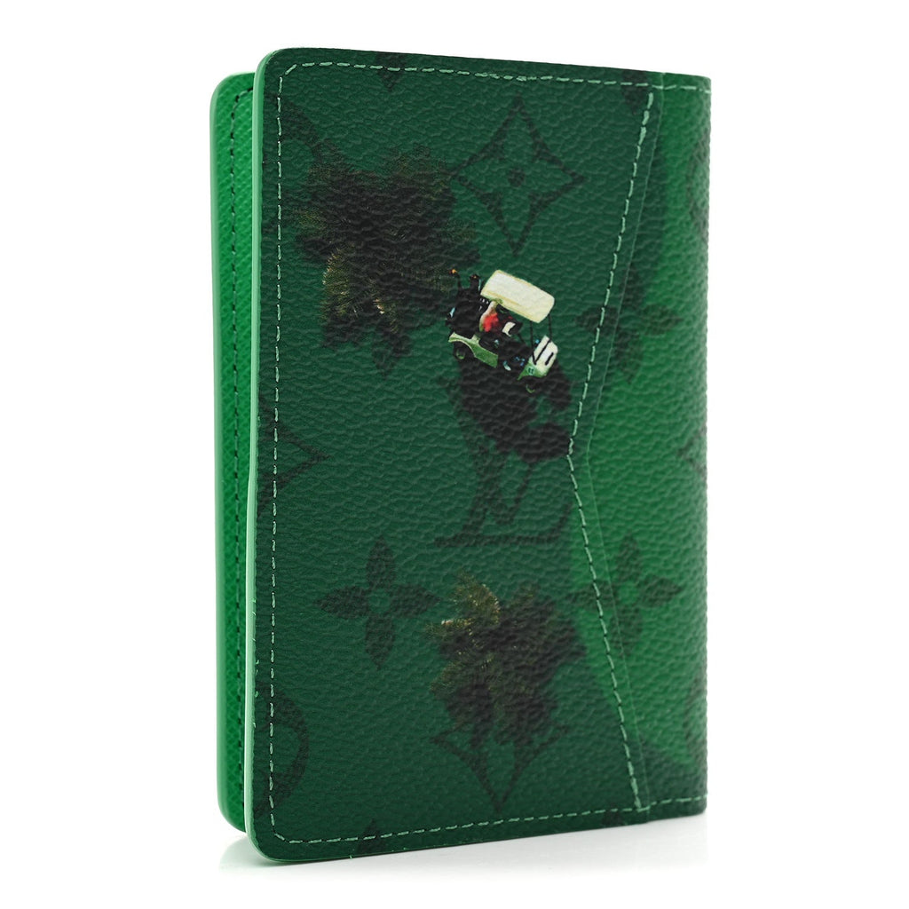 Louis Vuitton Monogram Sports Pocket Organizer Golf Green