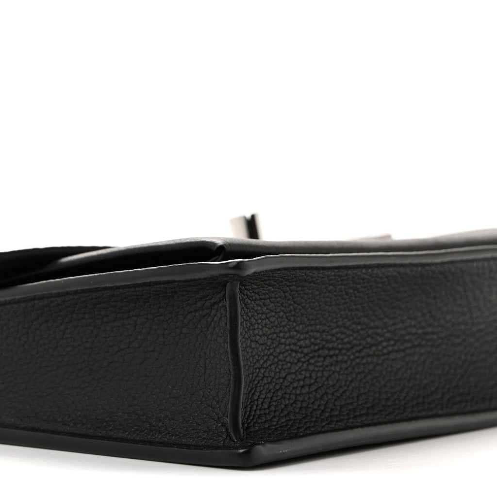 Louis Vuitton Soft Calfskin My Lockme Chain Pochette Black