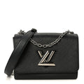 Louis Vuitton Epi Twist Shoulder Bag PM Black