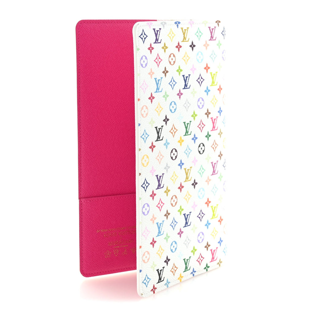 Louis Vuitton LV X TM Monogram Multicolor Emily Notebook Cover MM White