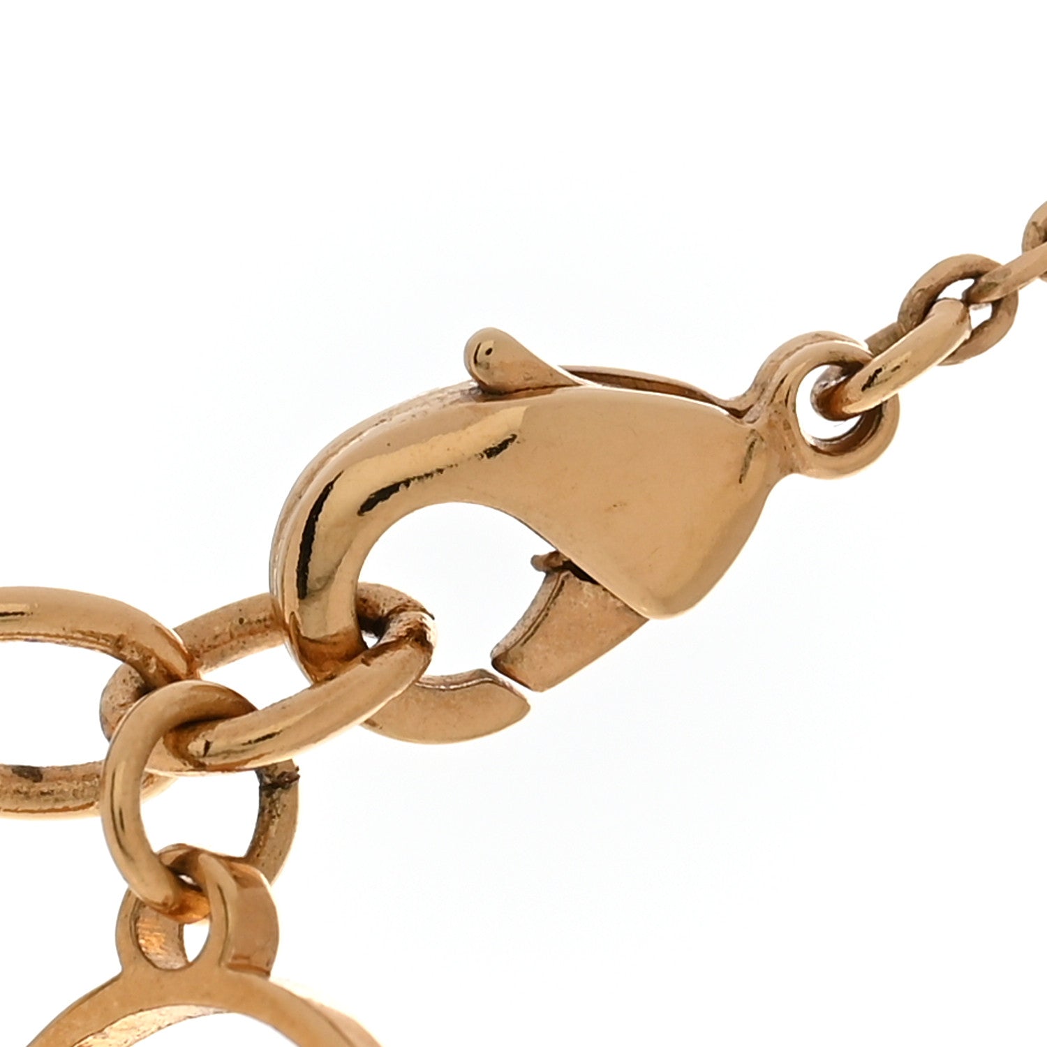 Louis Vuitton LV And Me Letter J Necklace Gold