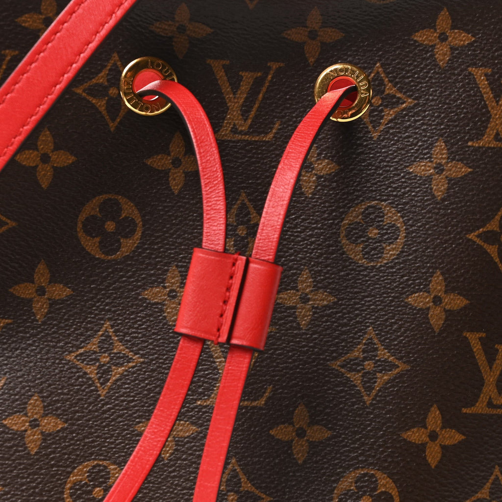 Louis Vuitton Monogram Neonoe MM Coquelicot