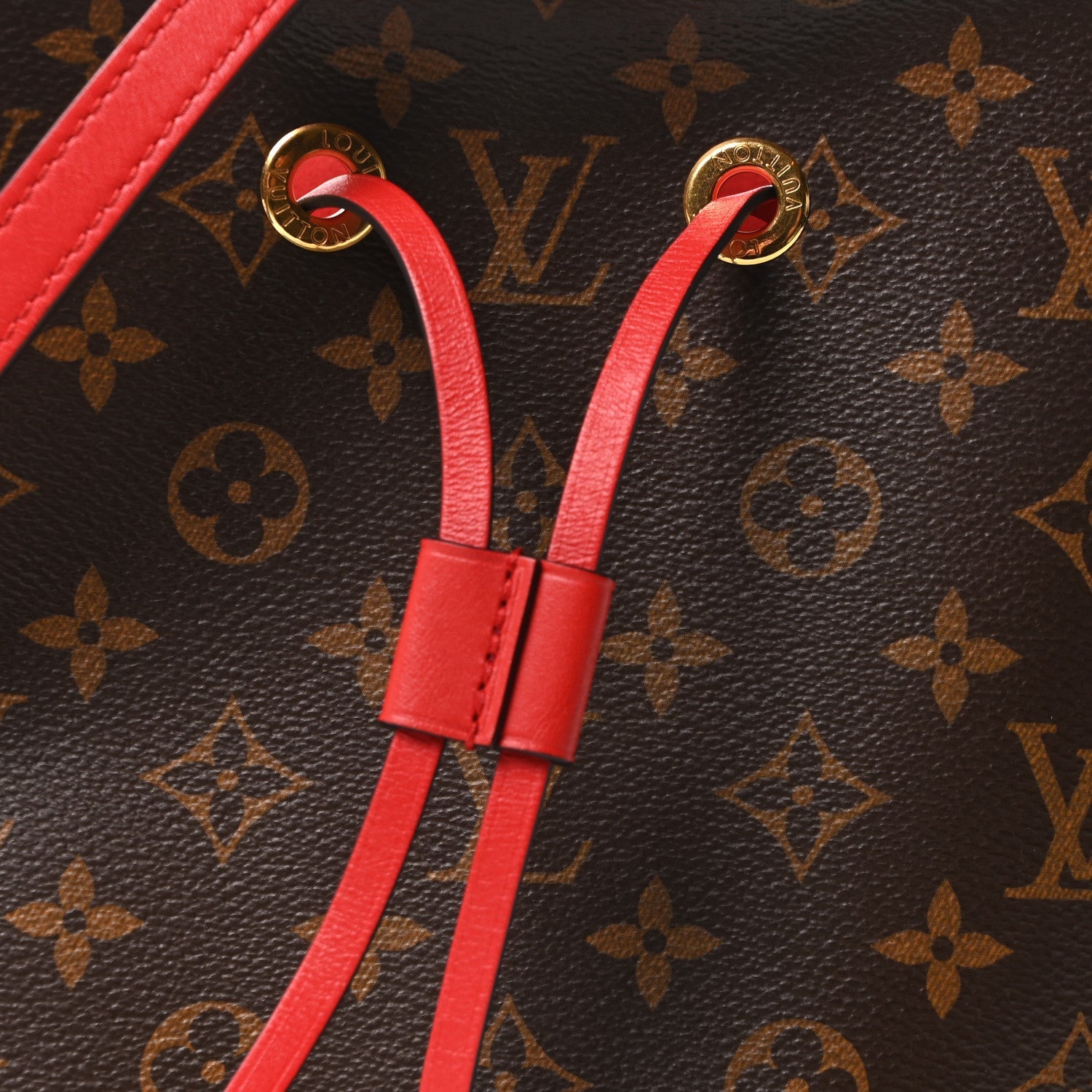 Louis Vuitton Monogram Neonoe MM Coquelicot