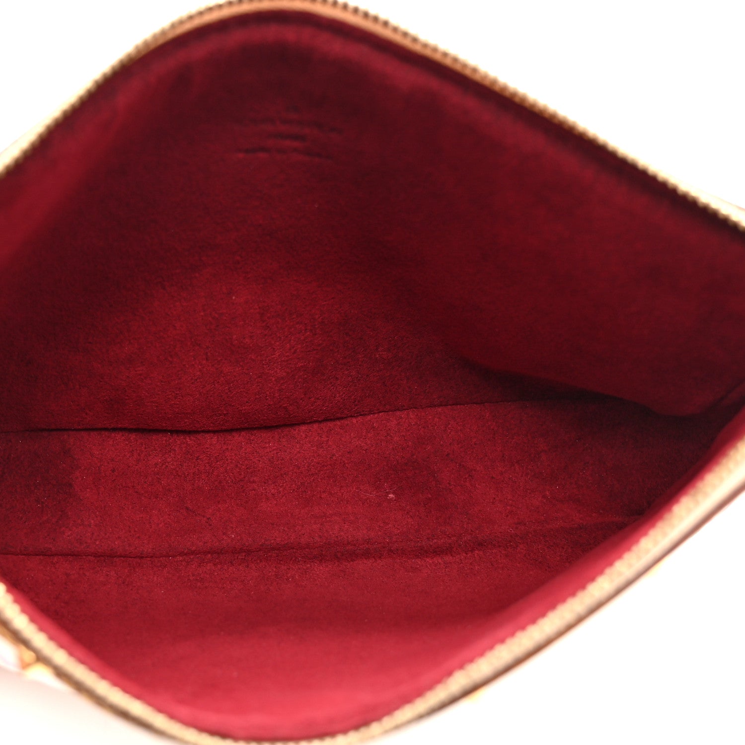 Louis Vuitton Monogram Multicolor Pochette Accessories White