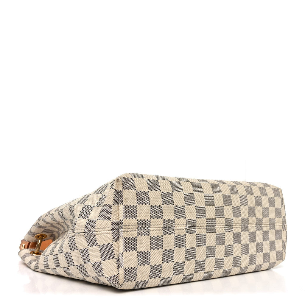 Louis Vuitton Damier Azur Graceful PM Rose Ballerine