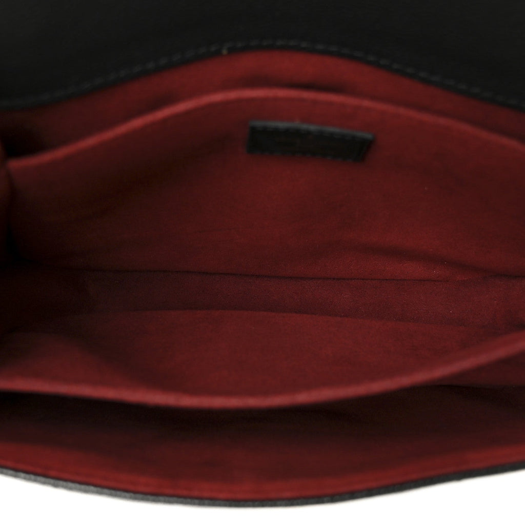 Louis Vuitton Empreinte Monogram Giant Pochette Metis Black Beige