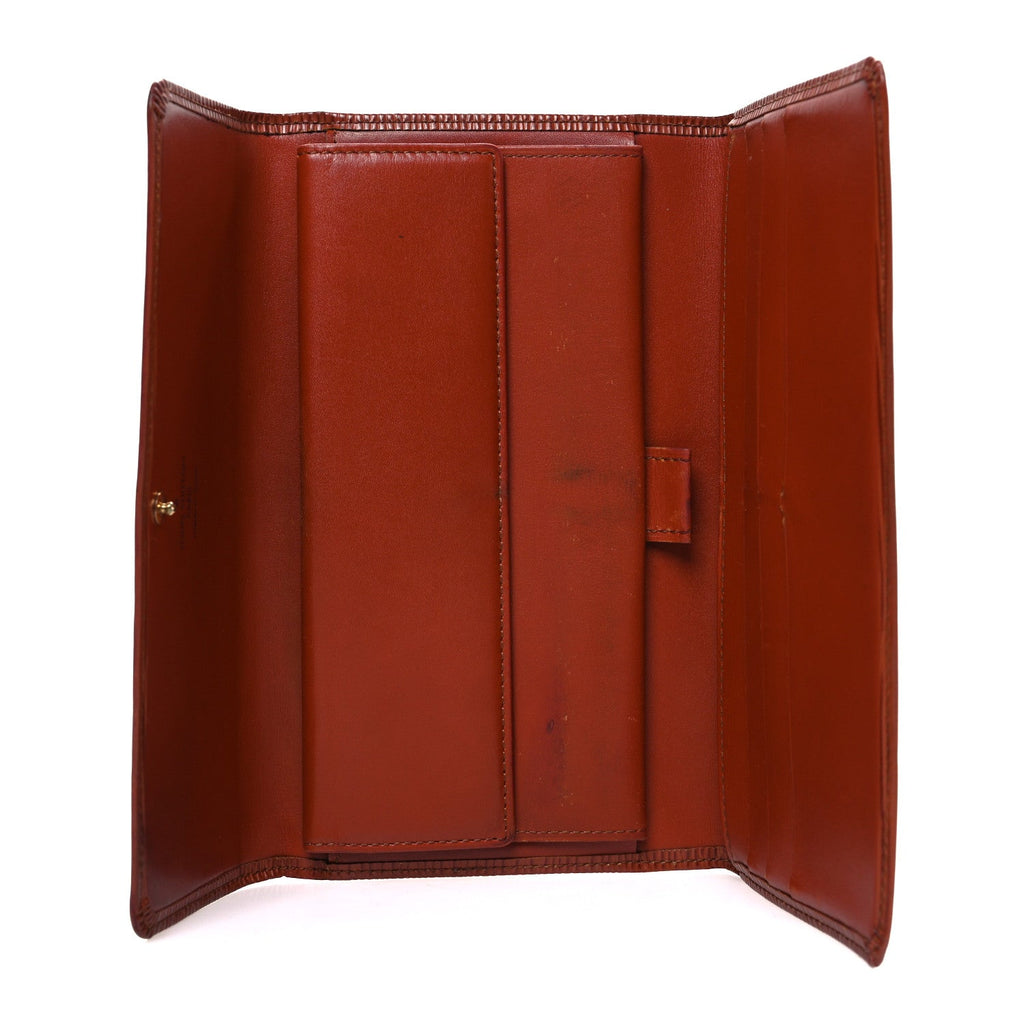 Louis Vuitton Epi Porte Tresor International Wallet Kenyan Fawn