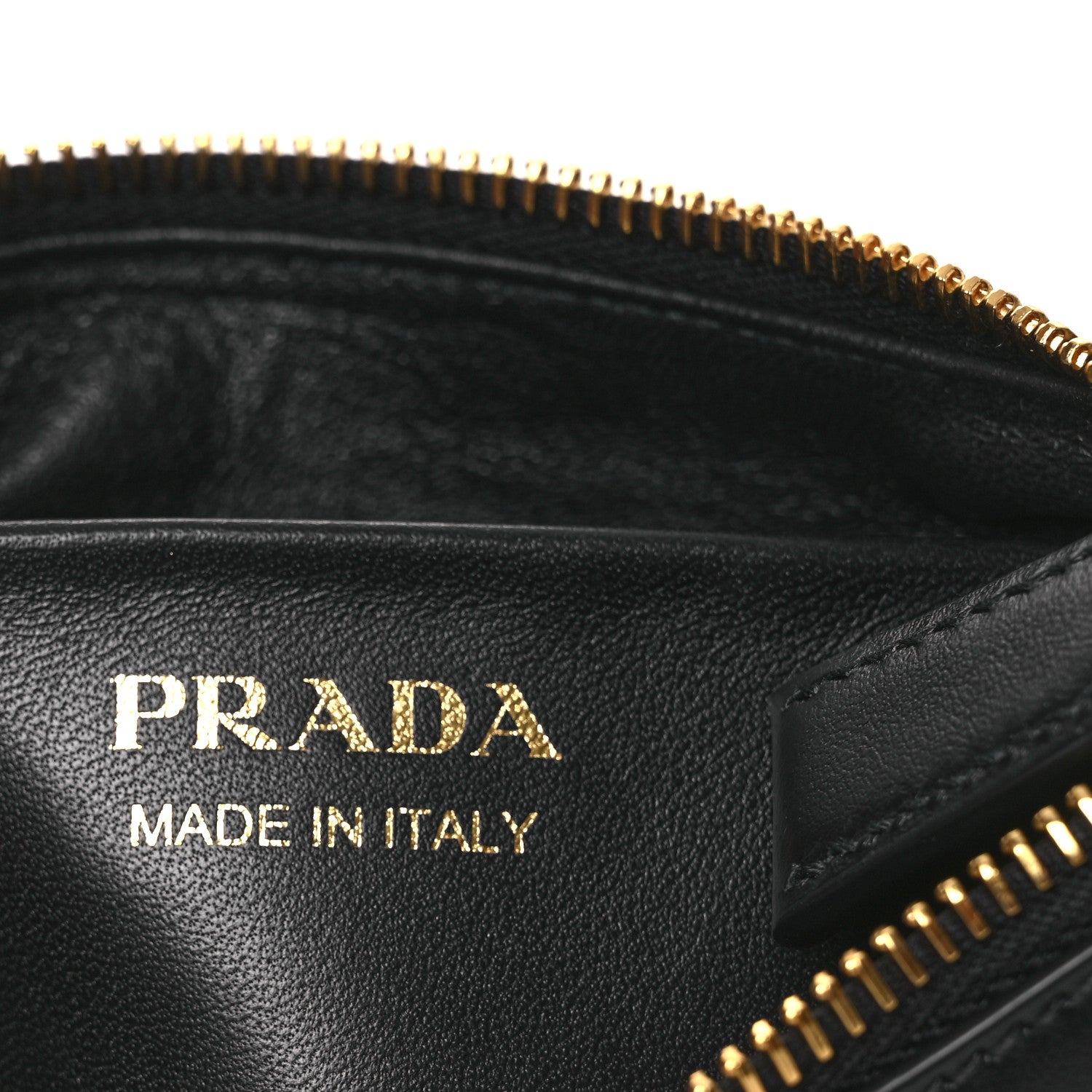 Prada Soft Calfskin Mini Arque Shoulder Bag Black