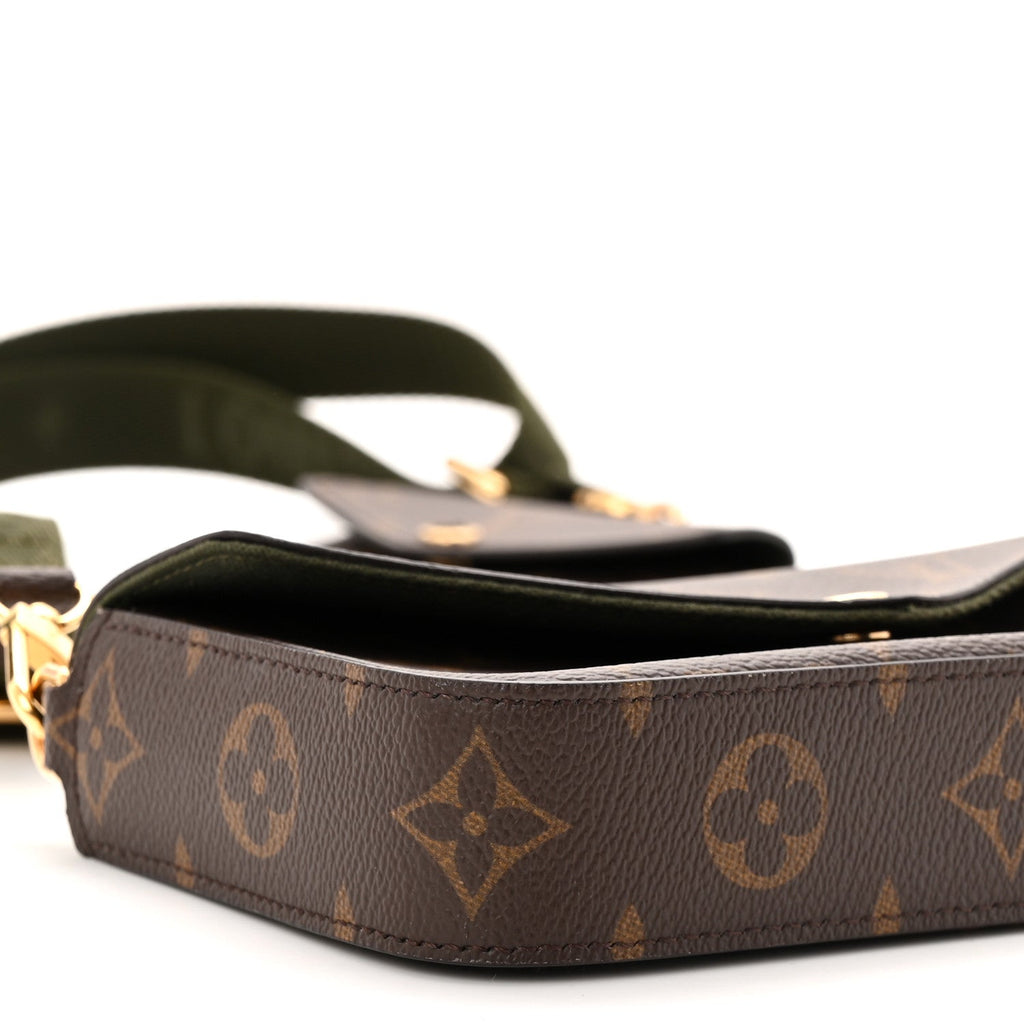 Louis Vuitton Monogram Felicie Strap & Go Kaki