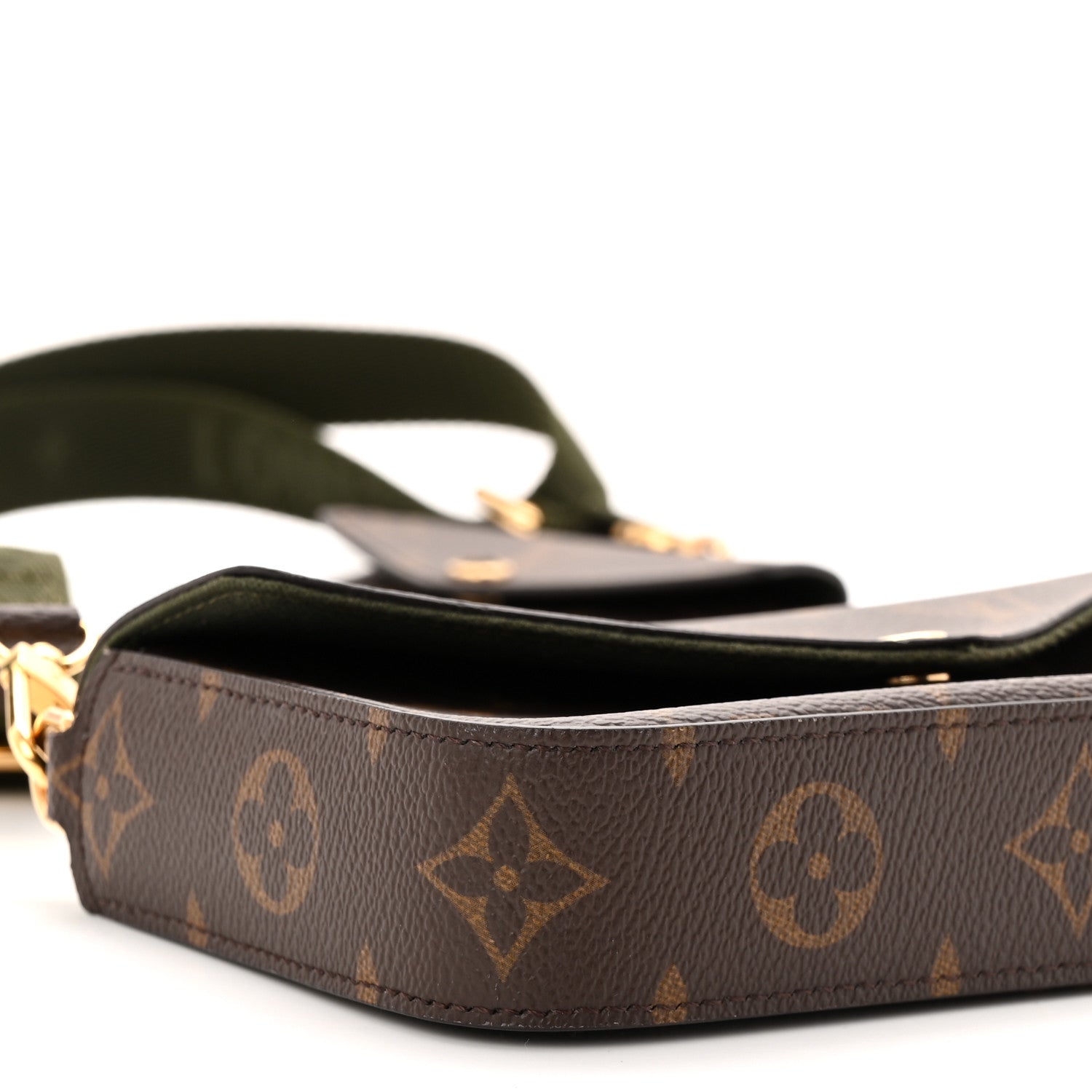 Louis Vuitton Monogram Felicie Strap & Go Kaki