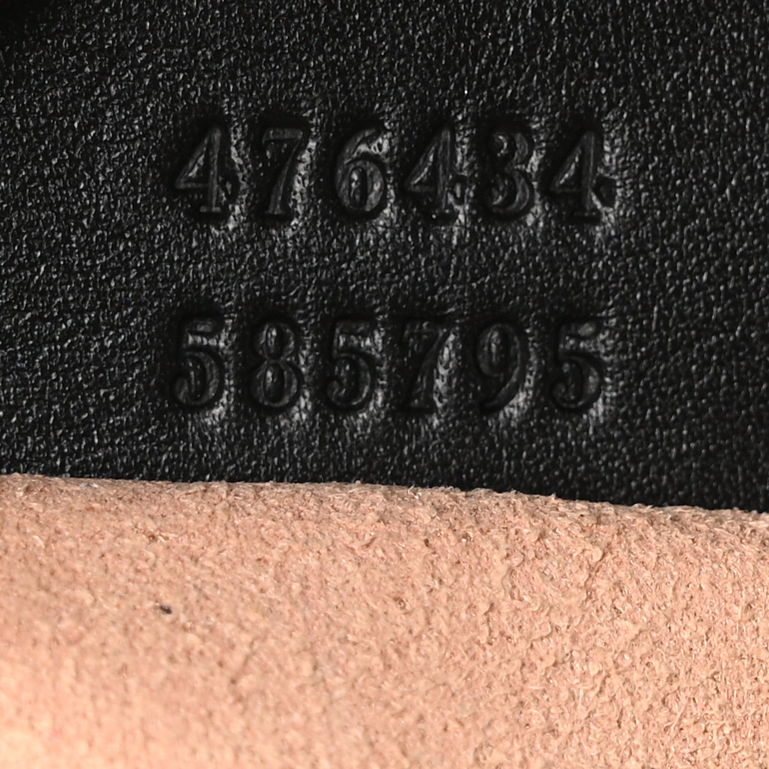 Gucci Calfskin Matelasse GG Marmont Belt Bag 95 38 Black