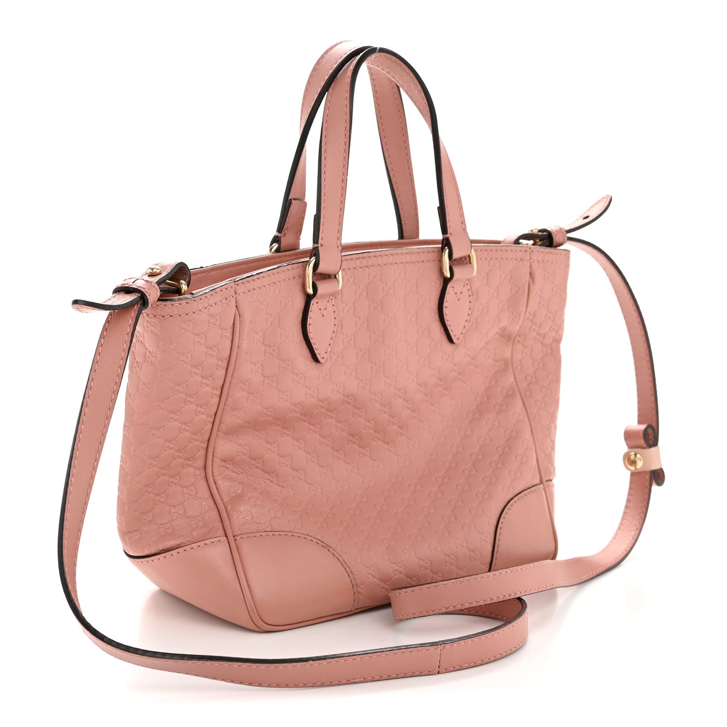 Gucci Microguccissima Small Bree Tote Soft Pink