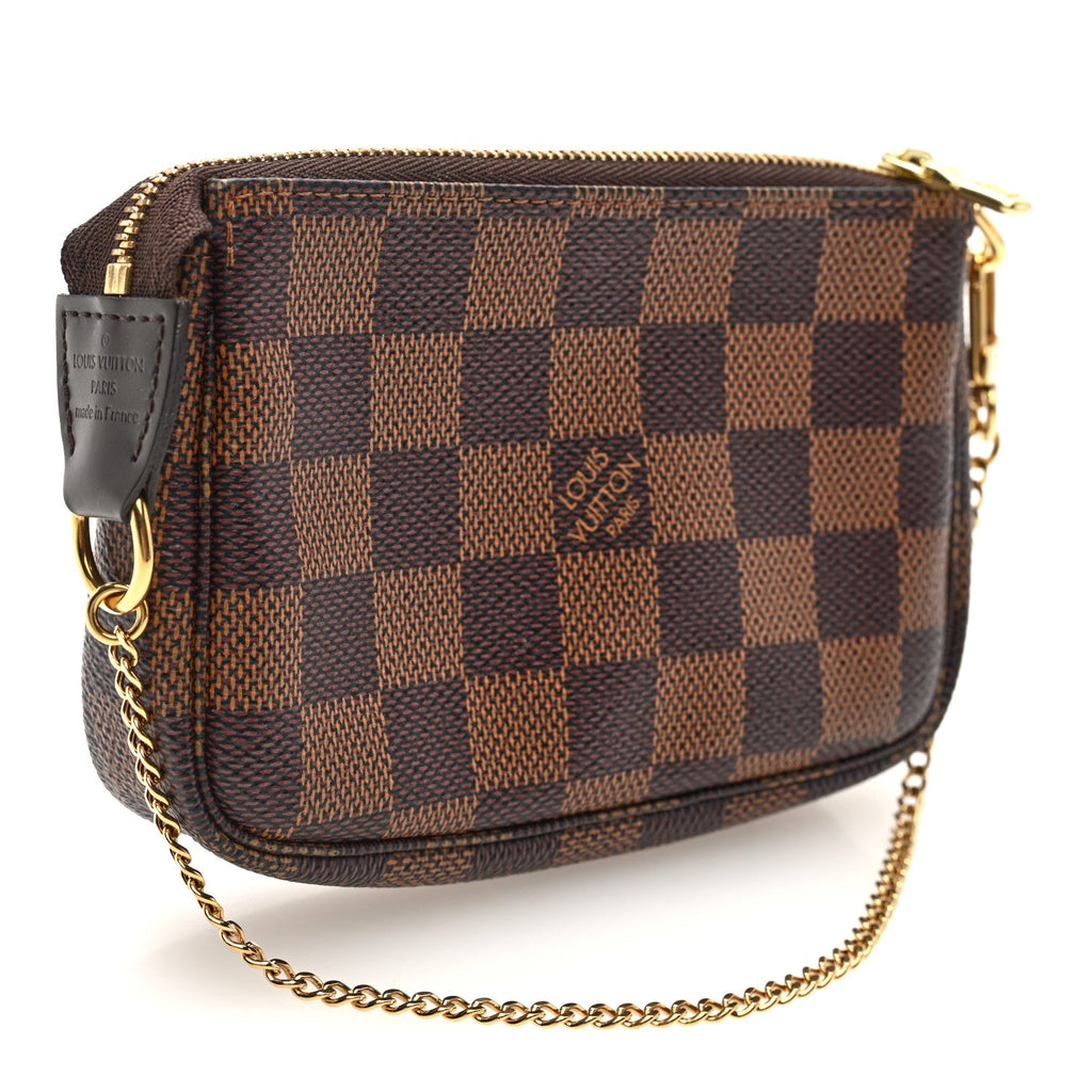 Louis Vuitton Damier Ebene Mini Pochette Accessories