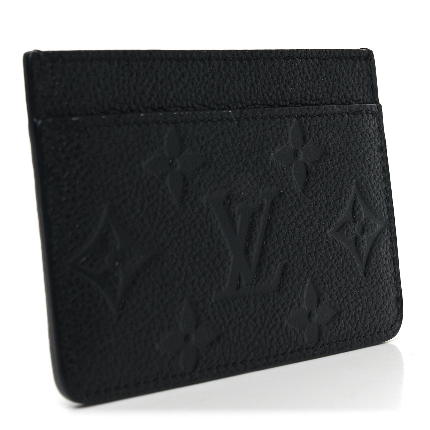 Louis Vuitton Empreinte Card Holder Black