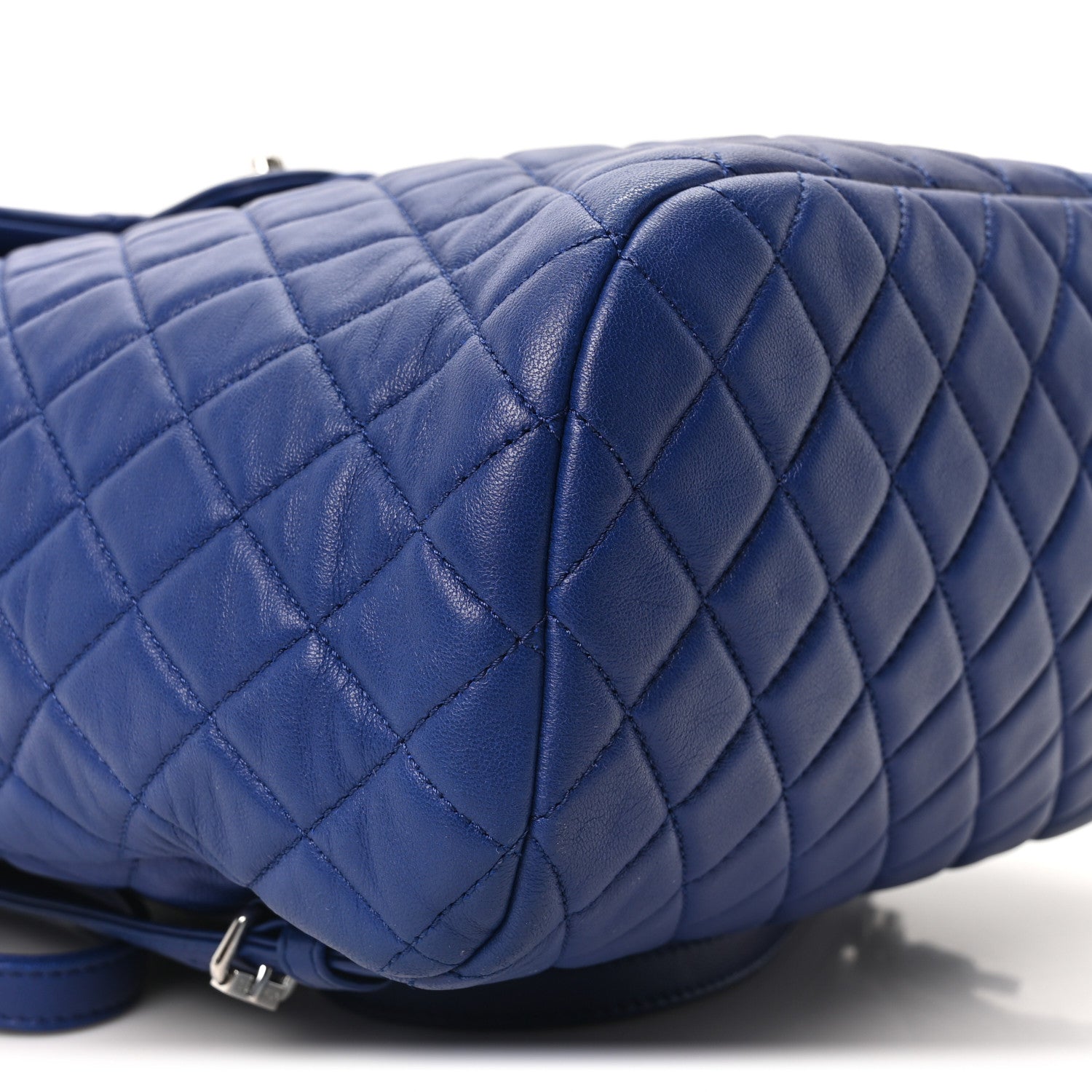 Chanel Calfskin Quilted Large Urban Spirit Backpack Navy