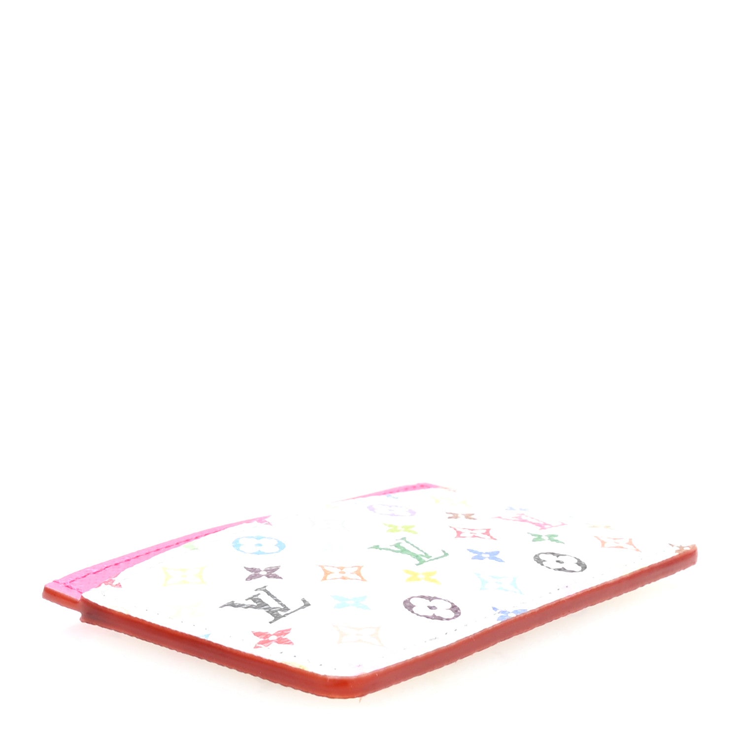 Louis Vuitton LV X TM Monogram Multicolor Card Holder Kawaii Pink