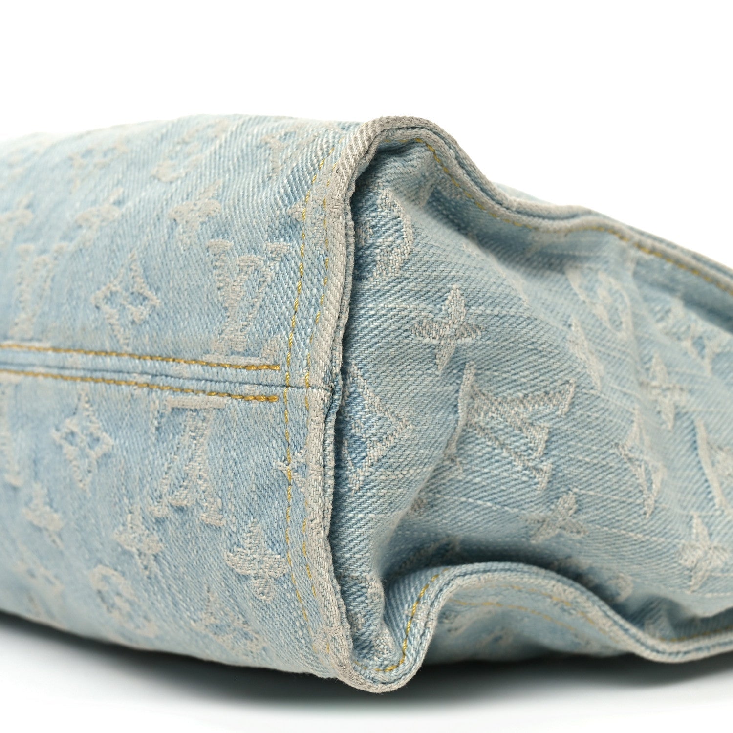 Louis Vuitton Monogram Washed Denim Let Go PM Sky Blue