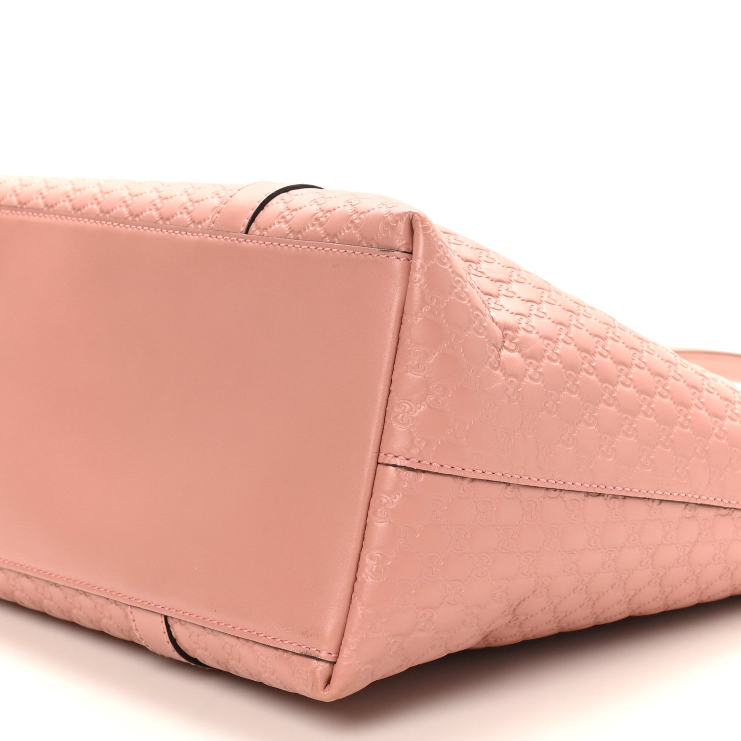 Gucci Soft Microguccissima Medium Zippered Satchel Soft Pink