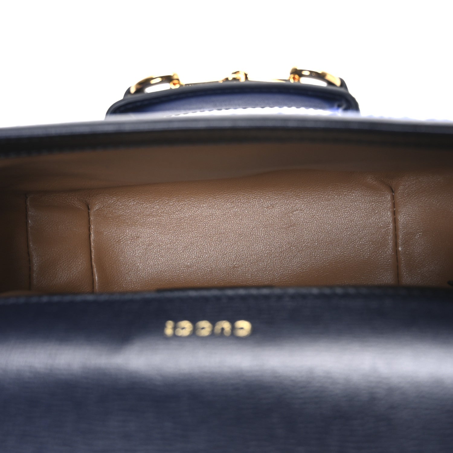 Gucci Casy Wool Azalea Calfskin Mini Horsebit 1955 Shoulder Bag Blue China